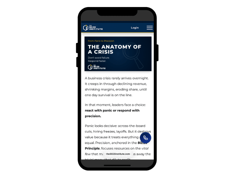 business blog articles on leadership and operational strategy